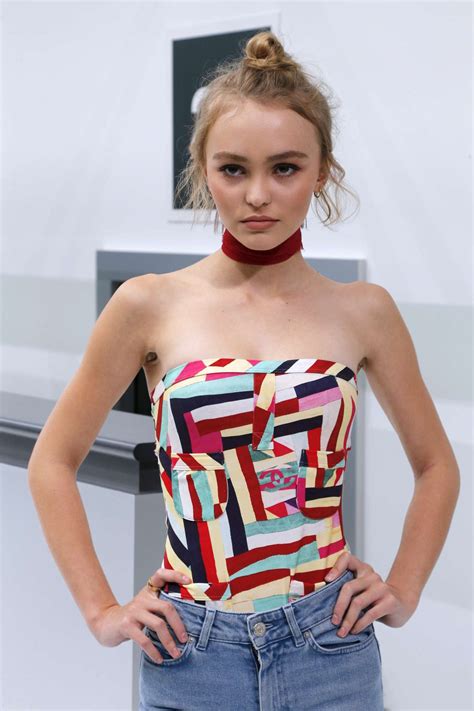 lily rose depp chanel show|lily rose depp chanel vogue.